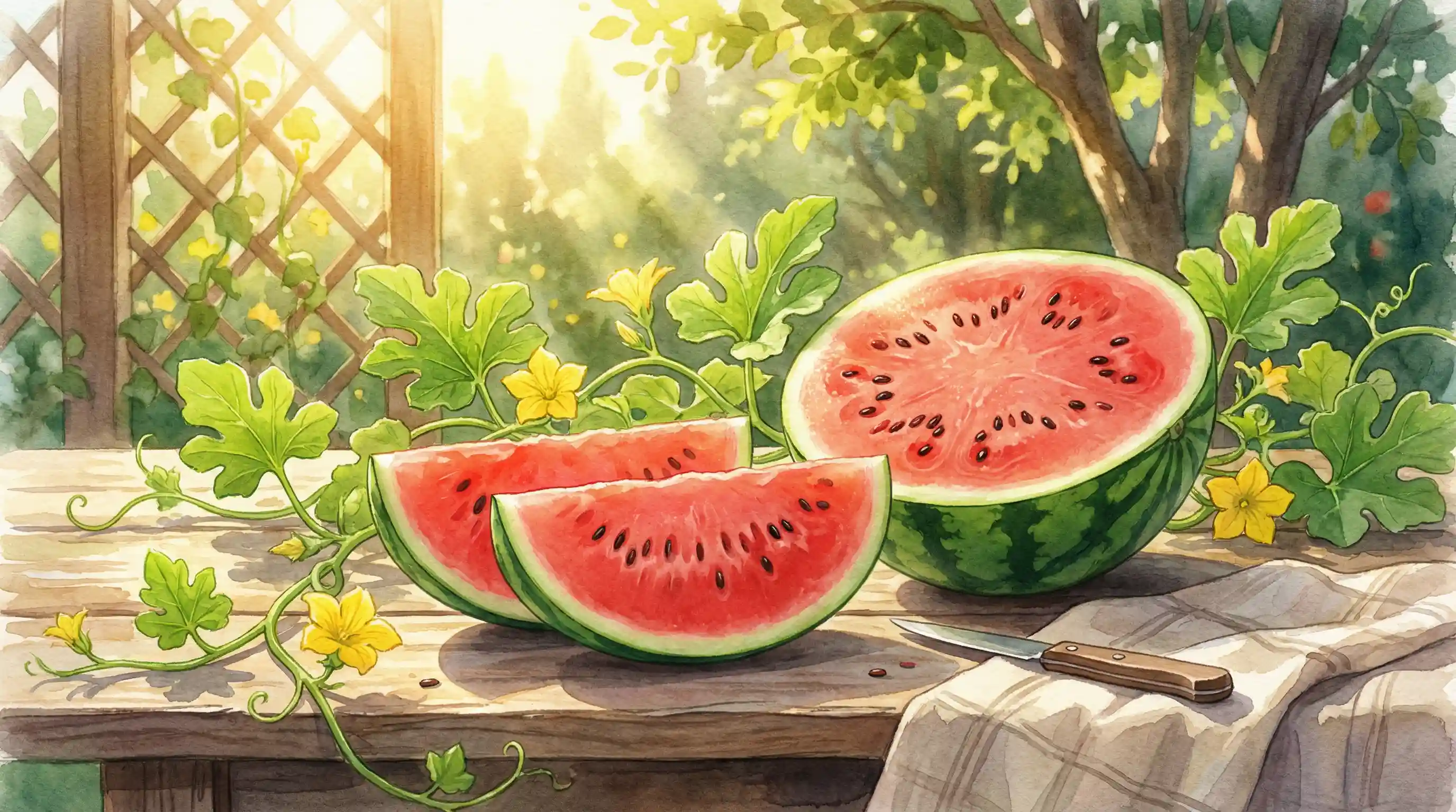 甘肃麒麟瓜品种特写照片 - 暗网吃瓜